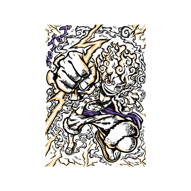 Luffy Gear 5-Womens-V-Neck-Tee-Panchi Art