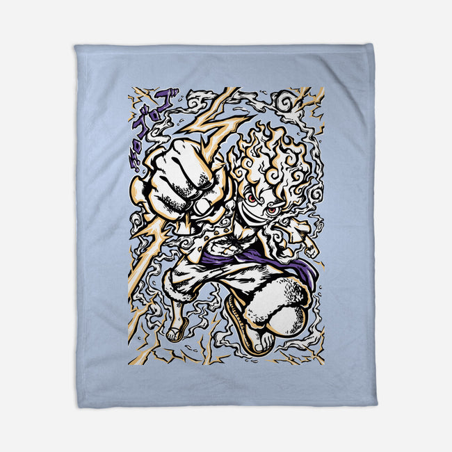 Luffy Gear 5-None-Fleece-Blanket-Panchi Art