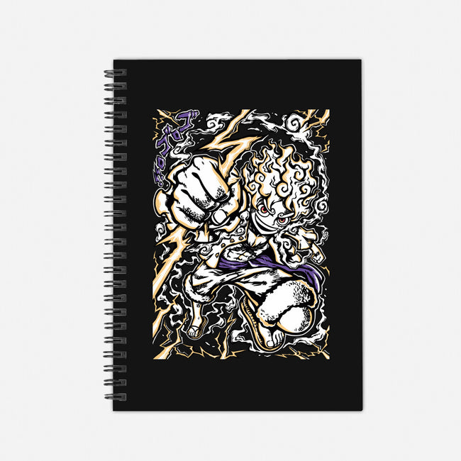 Luffy Gear 5-None-Dot Grid-Notebook-Panchi Art