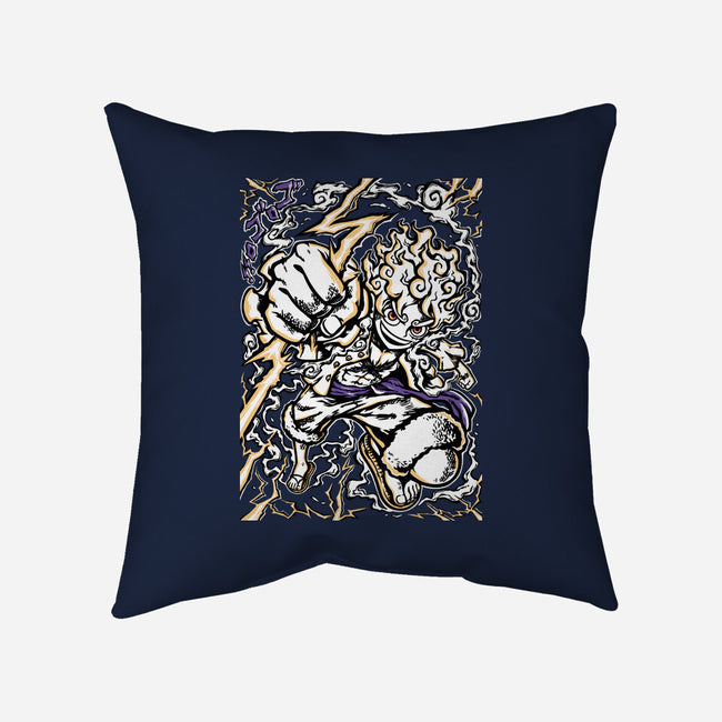 Luffy Gear 5-None-Removable Cover w Insert-Throw Pillow-Panchi Art