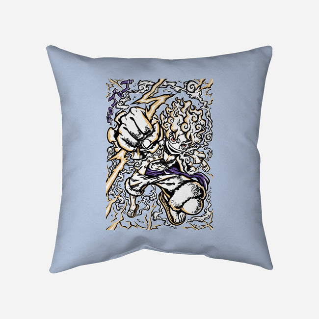 Luffy Gear 5-None-Removable Cover-Throw Pillow-Panchi Art