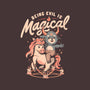 Being Evil Is Magical-Womens-Basic-Tee-eduely