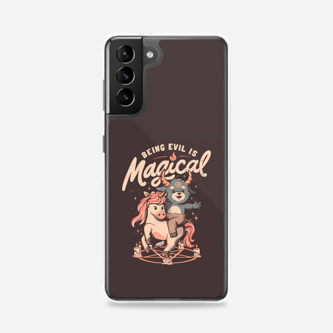 Being Evil Is Magical-Samsung-Snap-Phone Case-eduely