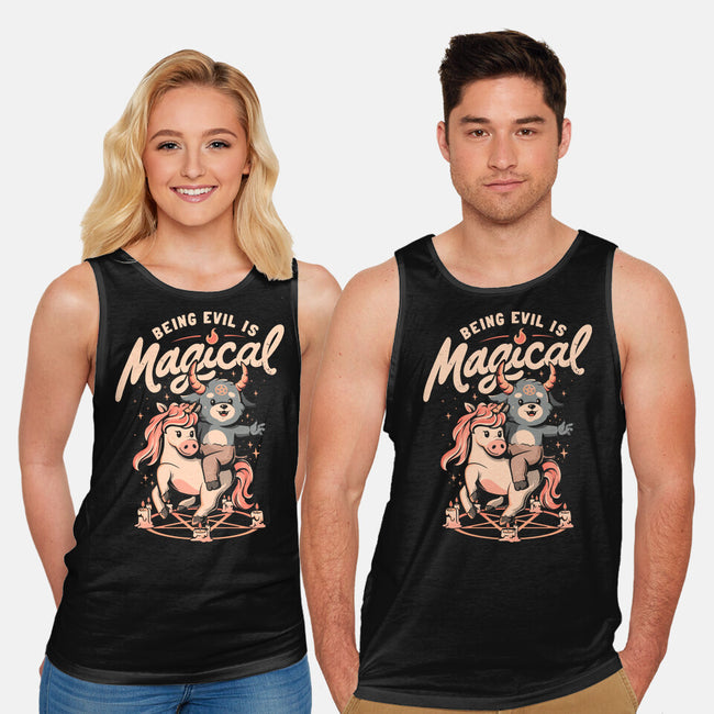 Being Evil Is Magical-Unisex-Basic-Tank-eduely