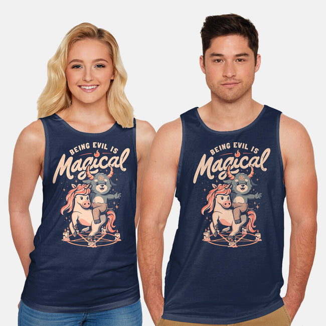 Being Evil Is Magical-Unisex-Basic-Tank-eduely