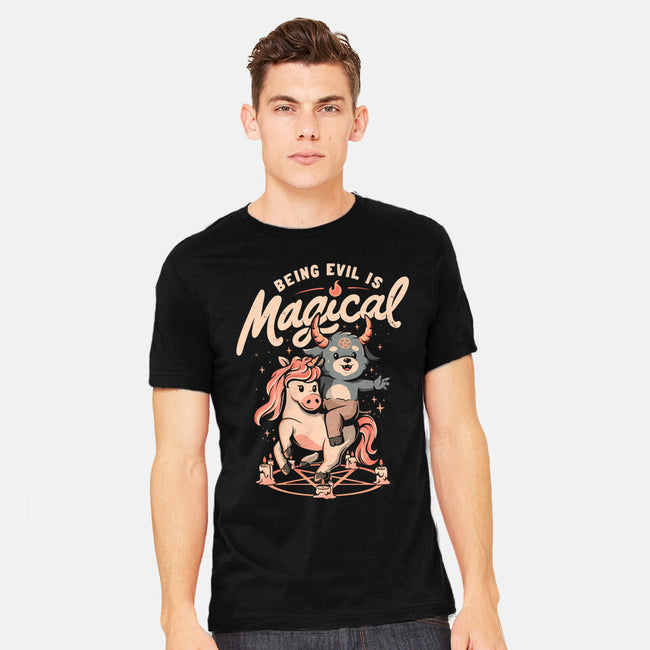 Being Evil Is Magical-Mens-Heavyweight-Tee-eduely