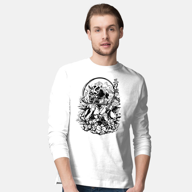 Zoro Samurai Tattoo-Mens-Long Sleeved-Tee-fanfabio