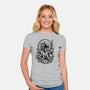 Zoro Samurai Tattoo-Womens-Fitted-Tee-fanfabio