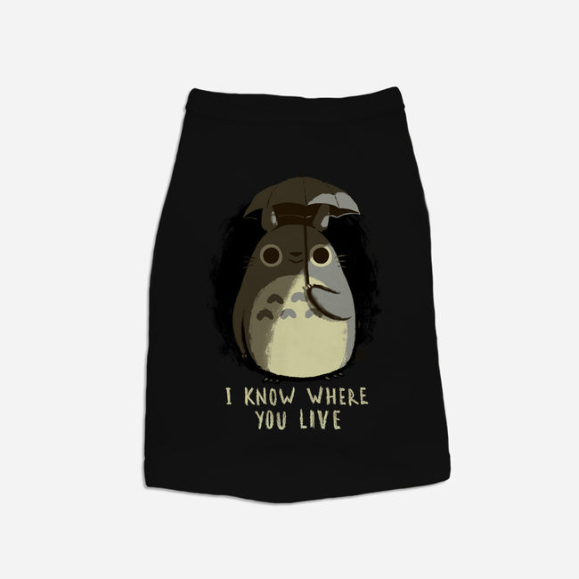 Your Neighbor-dog basic pet tank-BlancaVidal