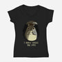 Your Neighbor-womens v-neck tee-BlancaVidal