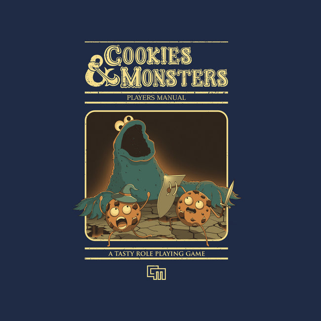 Cookies & Monsters-Baby-Basic-Tee-retrodivision