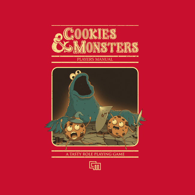 Cookies & Monsters-Womens-Off Shoulder-Tee-retrodivision