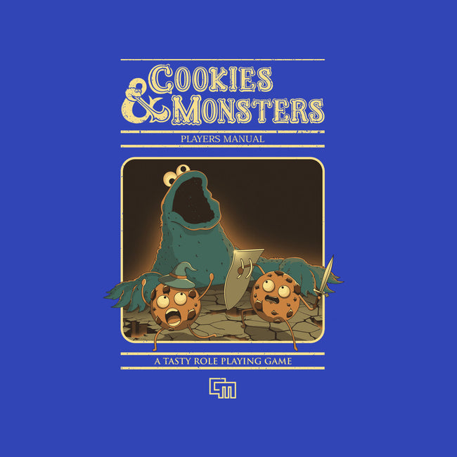 Cookies & Monsters-Mens-Long Sleeved-Tee-retrodivision