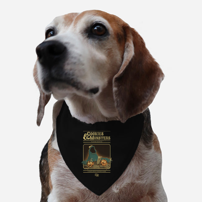 Cookies & Monsters-Dog-Adjustable-Pet Collar-retrodivision