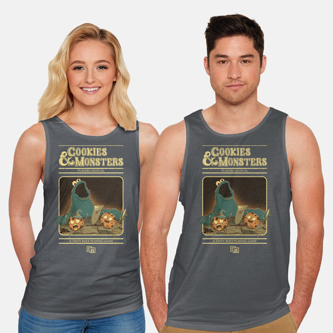 Cookies & Monsters-Unisex-Basic-Tank-retrodivision