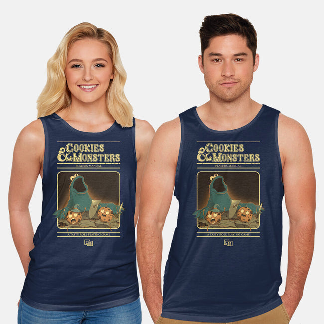 Cookies & Monsters-Unisex-Basic-Tank-retrodivision