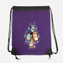 Dog Family Dance-None-Drawstring-Bag-nickzzarto