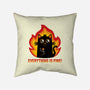 We're Fine-None-Removable Cover w Insert-Throw Pillow-danielmorris1993
