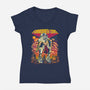 The Forbidden Love-Womens-V-Neck-Tee-CappO