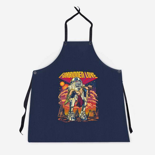 The Forbidden Love-Unisex-Kitchen-Apron-CappO