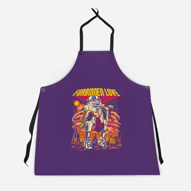 The Forbidden Love-Unisex-Kitchen-Apron-CappO