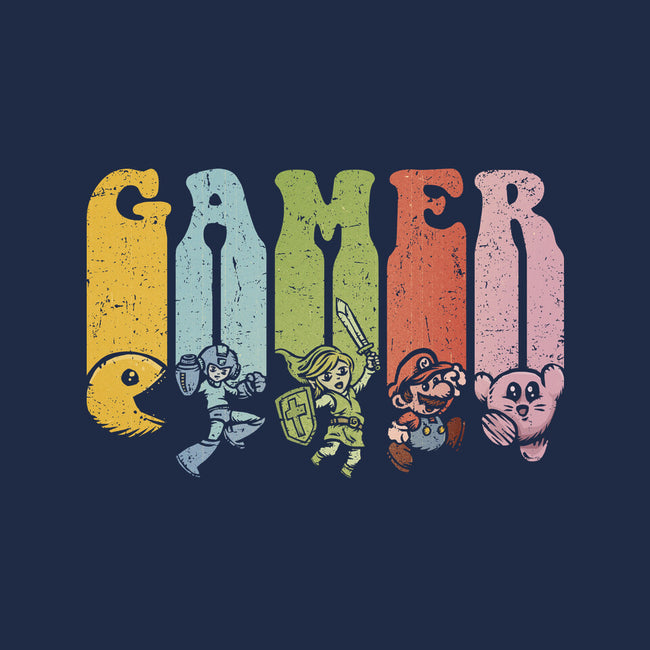 Vintage Gamer-Youth-Pullover-Sweatshirt-kg07