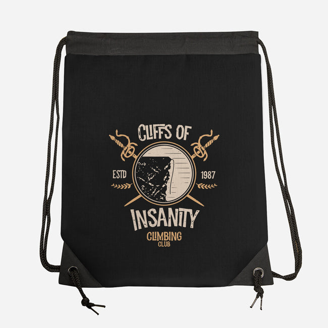 Cliffs Of Insanity-None-Drawstring-Bag-Logozaste