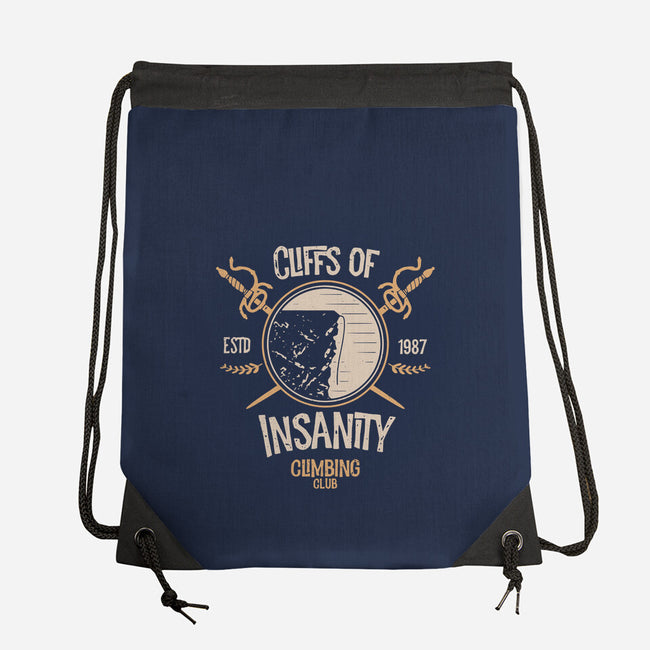 Cliffs Of Insanity-None-Drawstring-Bag-Logozaste