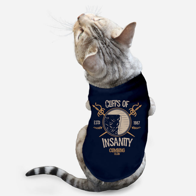 Cliffs Of Insanity-Cat-Basic-Pet Tank-Logozaste