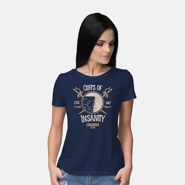 Cliffs Of Insanity-Womens-Basic-Tee-Logozaste