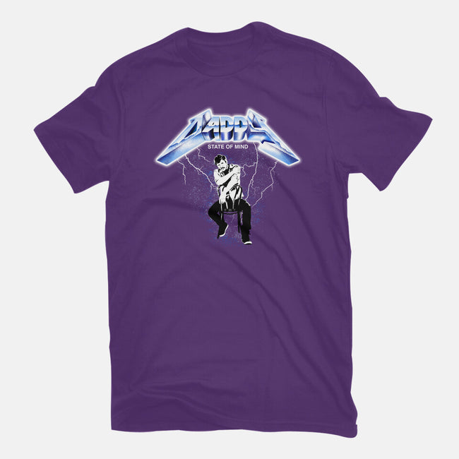 Daddy Lightning-Womens-Basic-Tee-rocketman_art