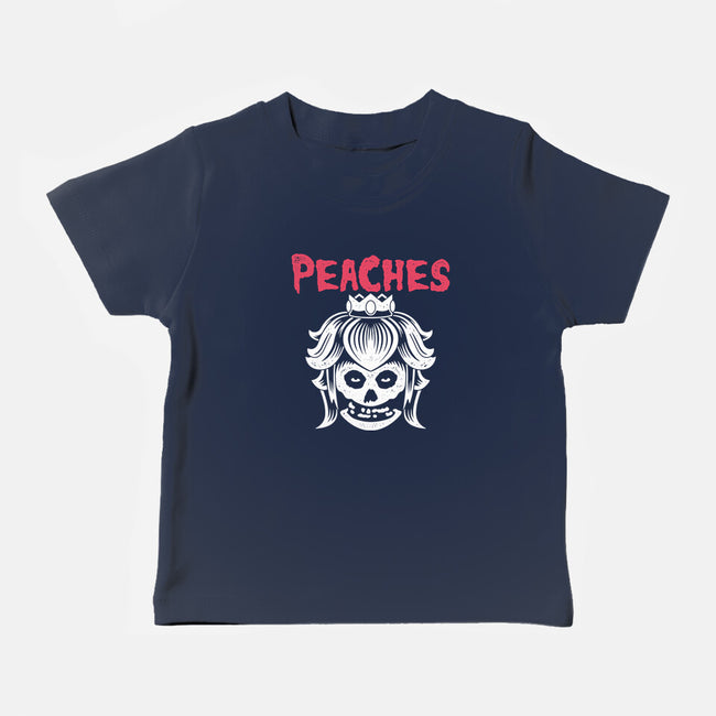 Horror Punk Peaches-Baby-Basic-Tee-Logozaste
