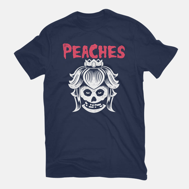 Horror Punk Peaches-Mens-Basic-Tee-Logozaste