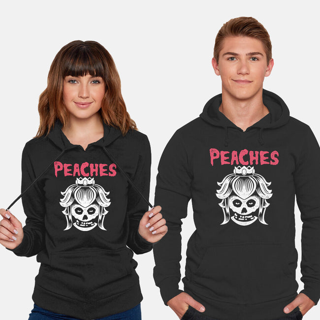 Horror Punk Peaches-Unisex-Pullover-Sweatshirt-Logozaste