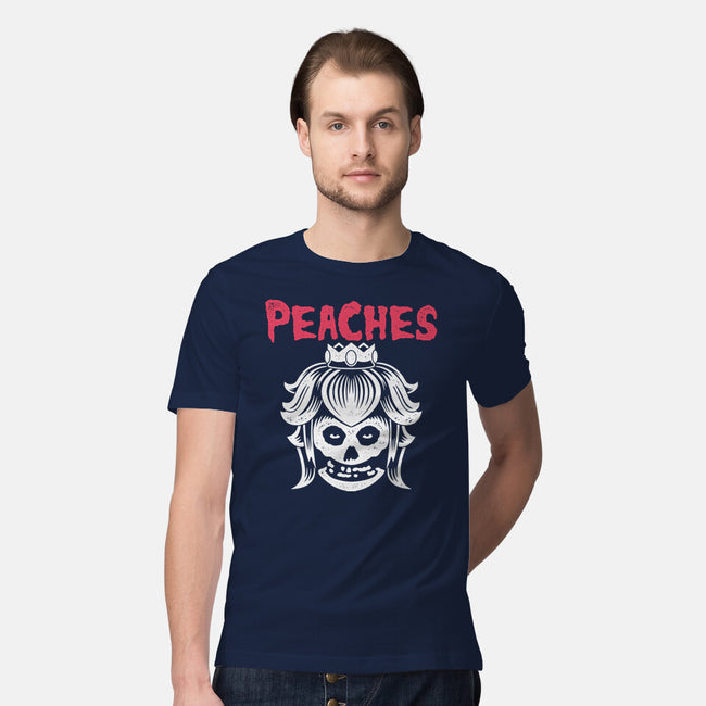 Horror Punk Peaches-Mens-Premium-Tee-Logozaste