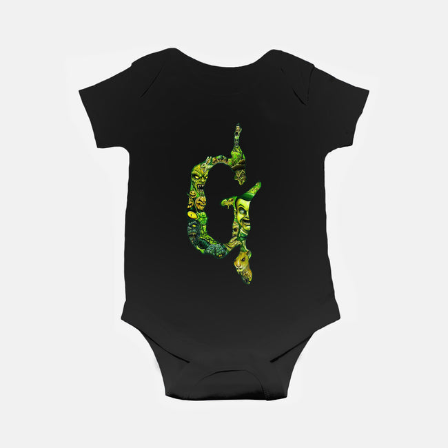 You're In For A Scare-baby basic onesie-Bats on the Brain