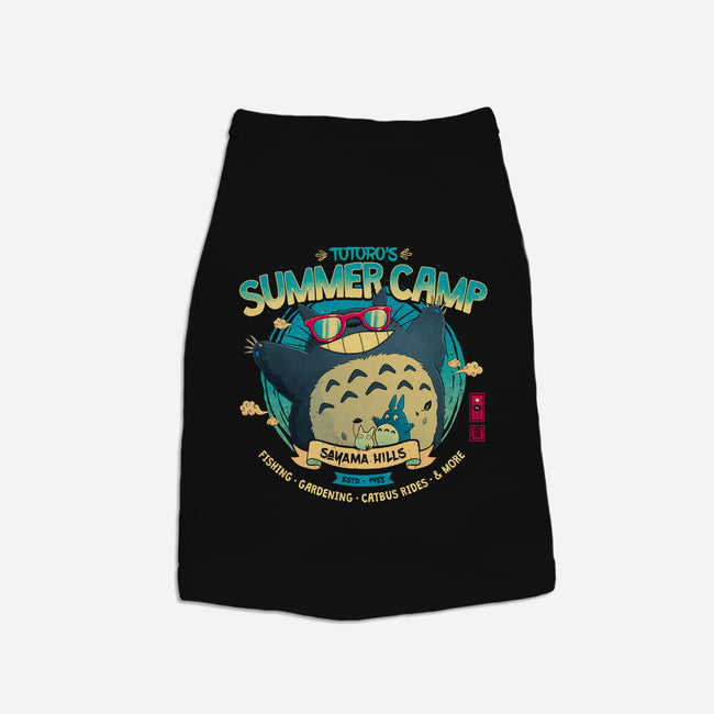 Neighbor's Summer Camp-Dog-Basic-Pet Tank-teesgeex