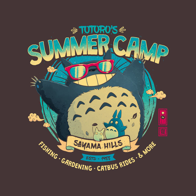 Neighbor's Summer Camp-None-Polyester-Shower Curtain-teesgeex
