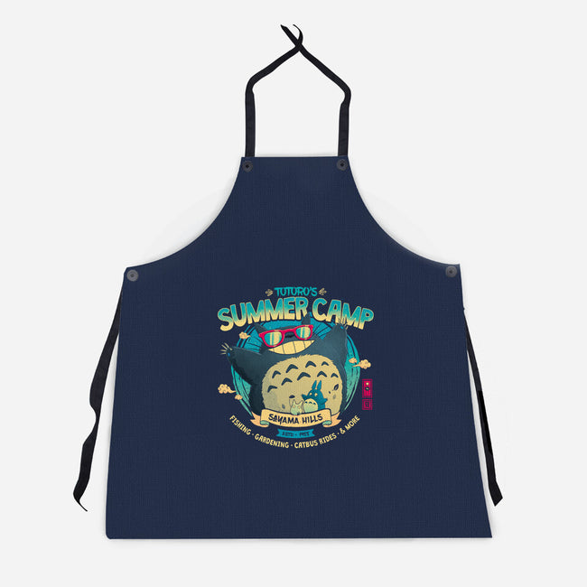 Neighbor's Summer Camp-Unisex-Kitchen-Apron-teesgeex