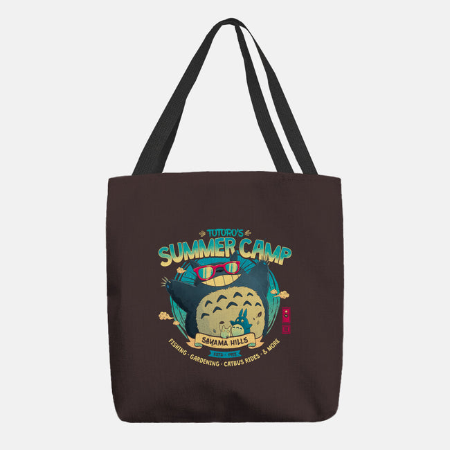 Neighbor's Summer Camp-None-Basic Tote-Bag-teesgeex