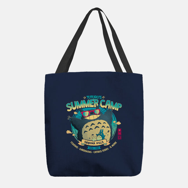 Neighbor's Summer Camp-None-Basic Tote-Bag-teesgeex