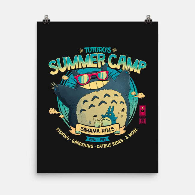 Neighbor's Summer Camp-None-Matte-Poster-teesgeex