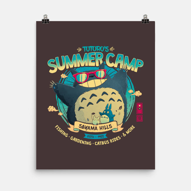 Neighbor's Summer Camp-None-Matte-Poster-teesgeex