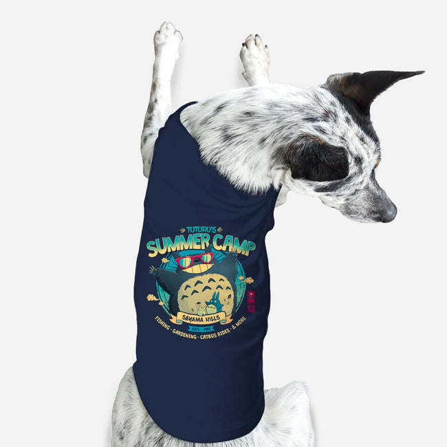 Neighbor's Summer Camp-Dog-Basic-Pet Tank-teesgeex