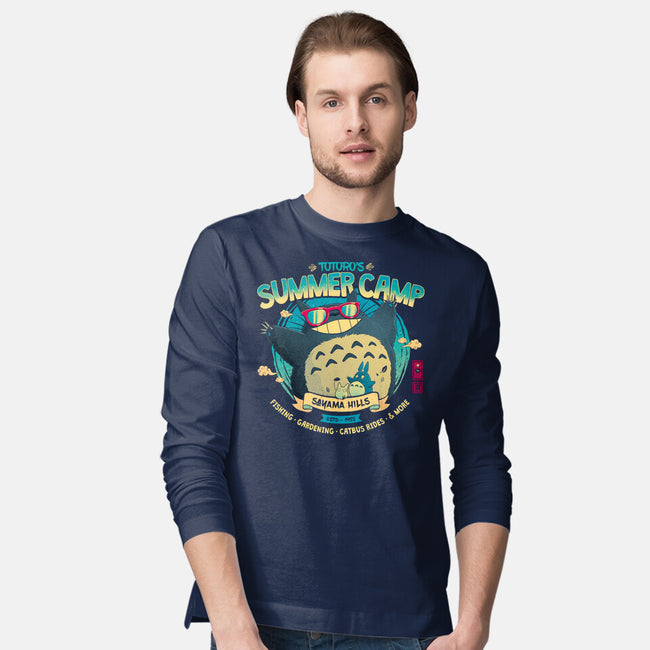 Neighbor's Summer Camp-Mens-Long Sleeved-Tee-teesgeex
