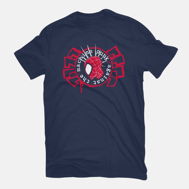 Punk Against The Machine-Womens-Fitted-Tee-teesgeex