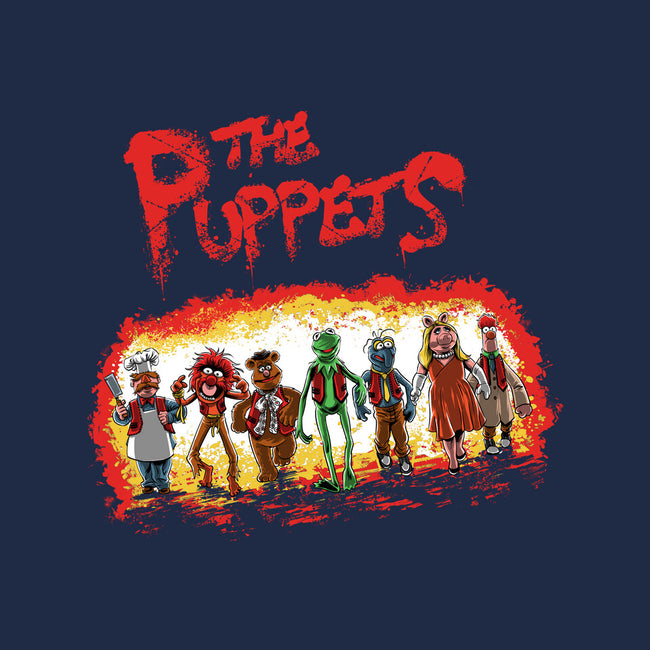 The Puppets-None-Removable Cover-Throw Pillow-zascanauta
