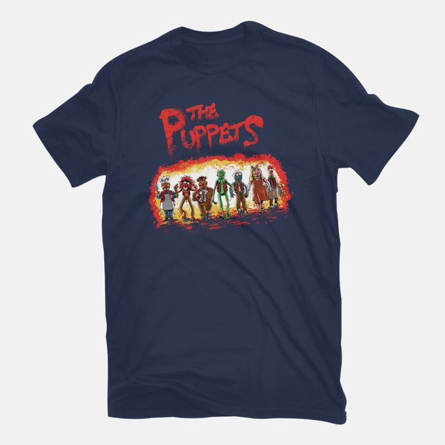The Puppets-Womens-Fitted-Tee-zascanauta