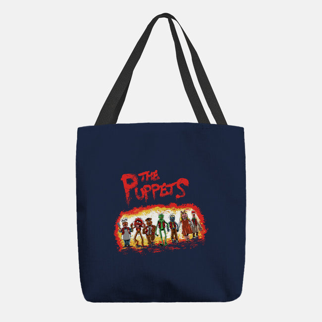 The Puppets-None-Basic Tote-Bag-zascanauta