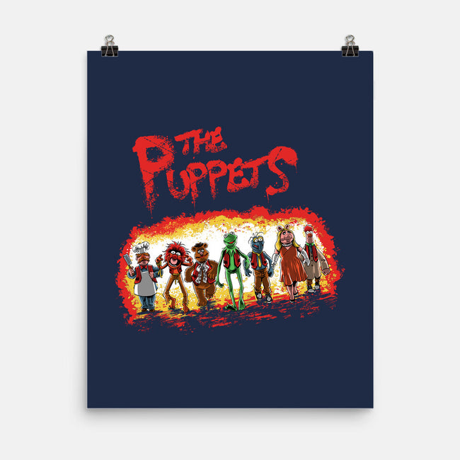 The Puppets-None-Matte-Poster-zascanauta